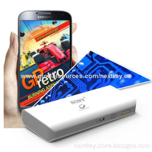 Dual-USB Port Mobile Power Banks with 1 Year Warranty and LED Indicators